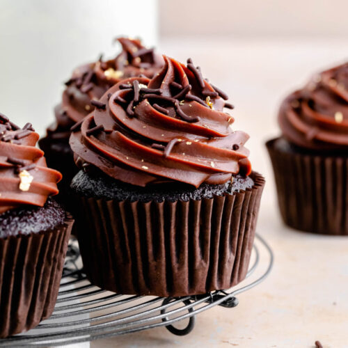 Chocolate Fudge Cupcakes Julie Marie Eats