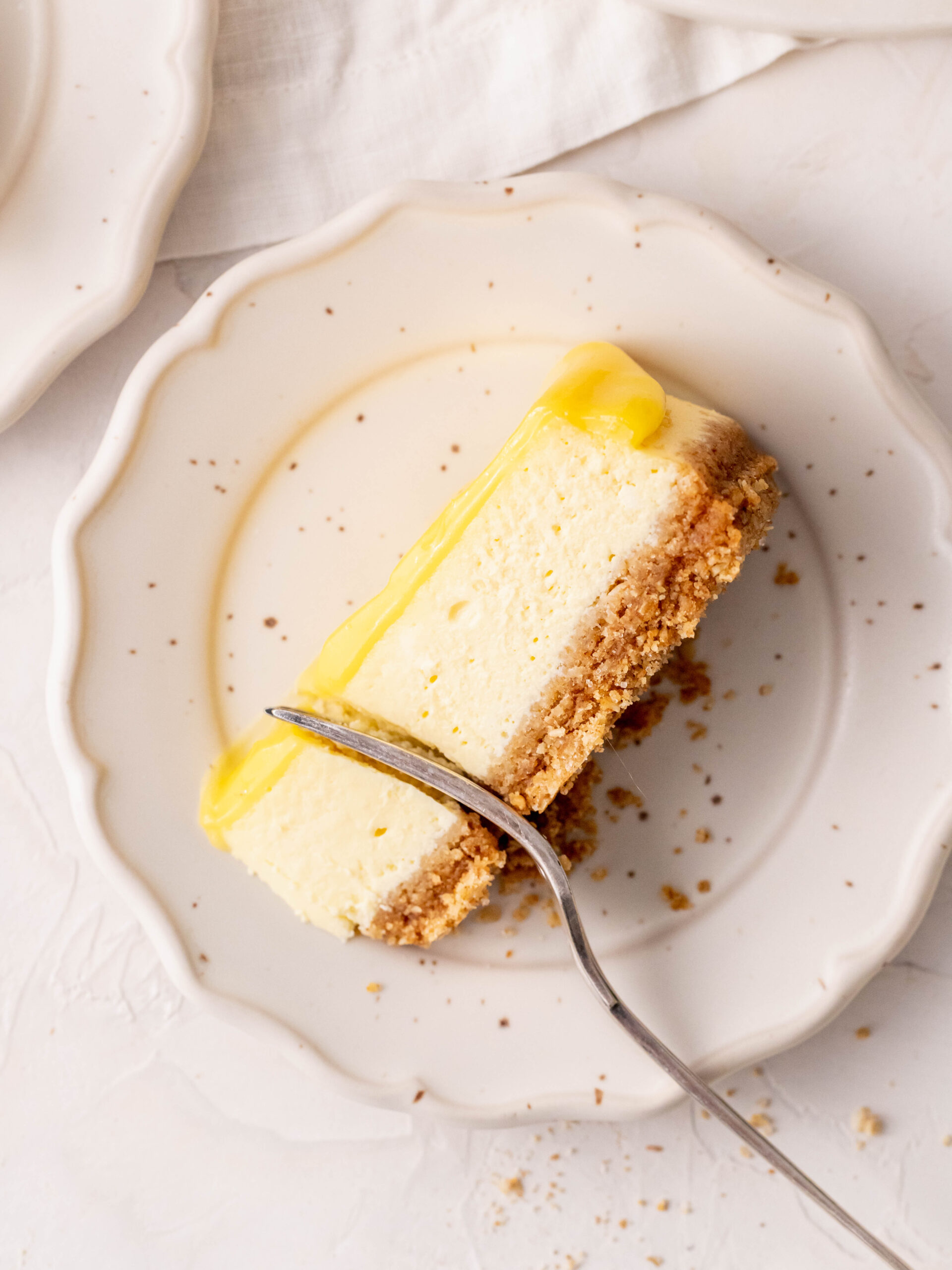 Lemon Curd Cake - Julie Marie Eats