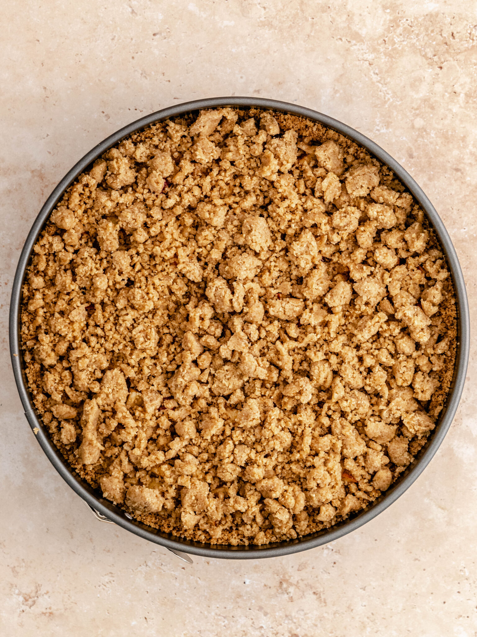 Apple Crumble Cheesecake Julie Marie Eats