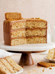Biscoff Cake - Julie Marie Eats