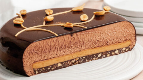 Triple Chocolate Mousse Cake @ TotallyChefs