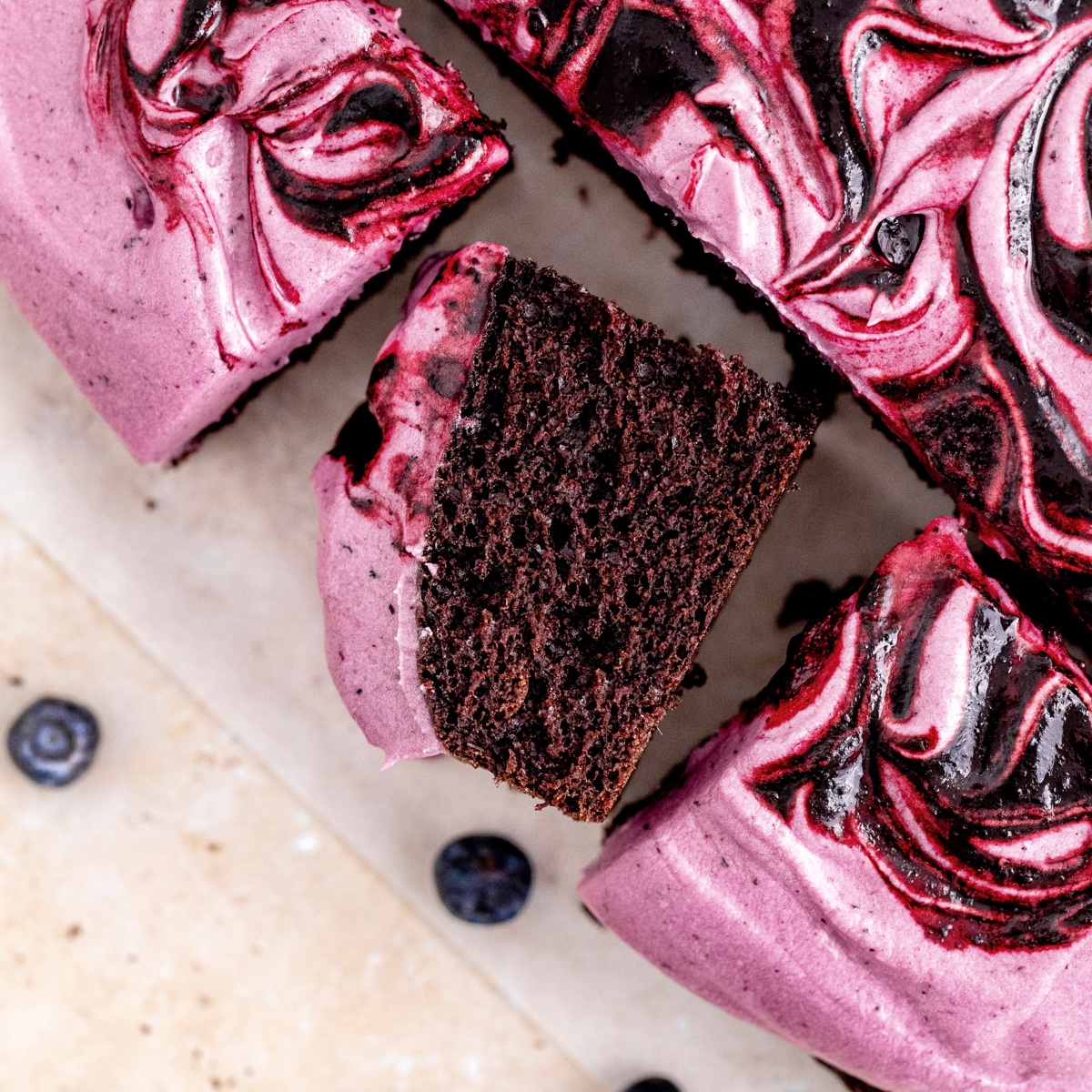 No Bake Blueberry Cheesecake - Gretchen's Vegan Bakery