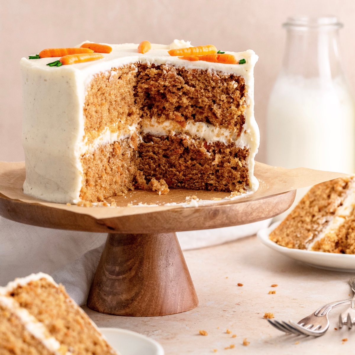 Happy Birthday' Carrot Cake (Sugar-Free, Gluten-Free, Low-Carb) - Creative  in My Kitchen