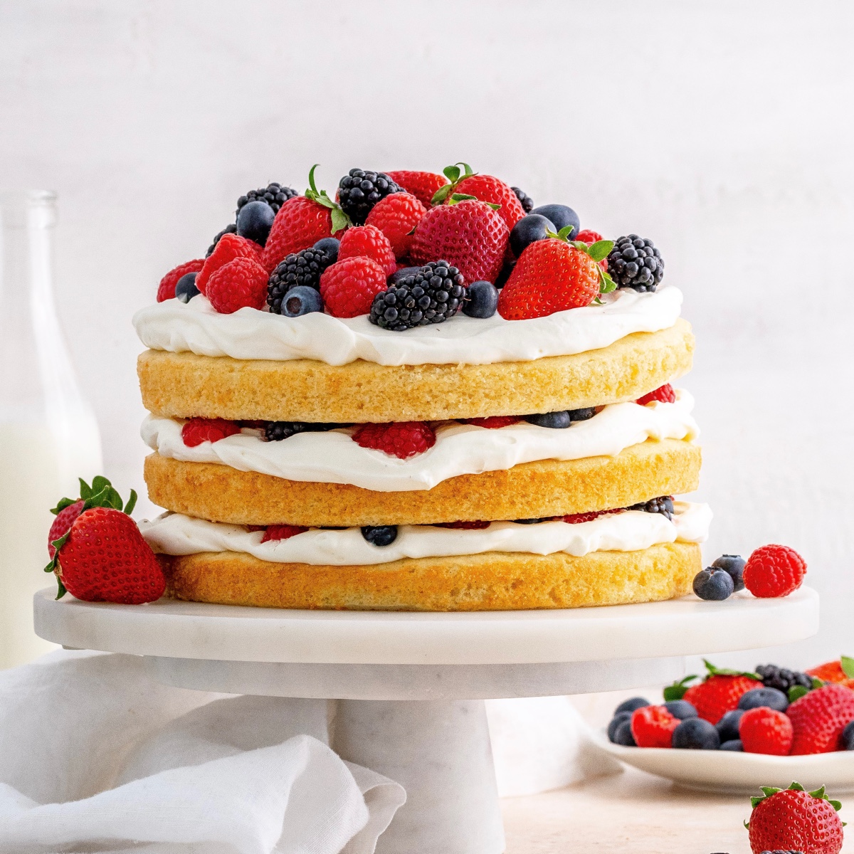 Berry Cake - Preppy Kitchen