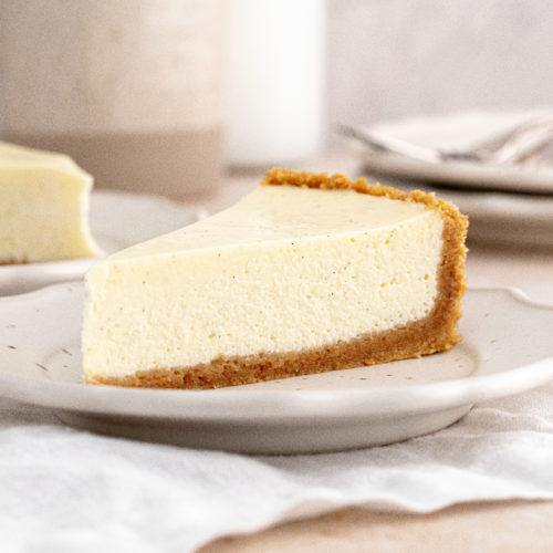 Vanilla Cheesecake - Julie Marie Eats