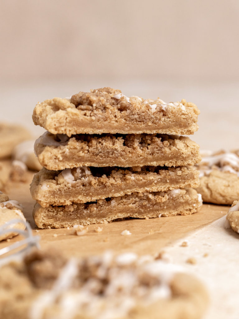 Coffee Cake Cookies - Julie Marie Eats