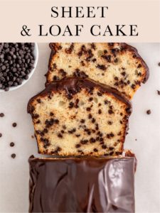 Sheet Cakes and Loaf Cake Recipes