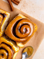 Caramel Cinnamon Rolls - Julie Marie Eats