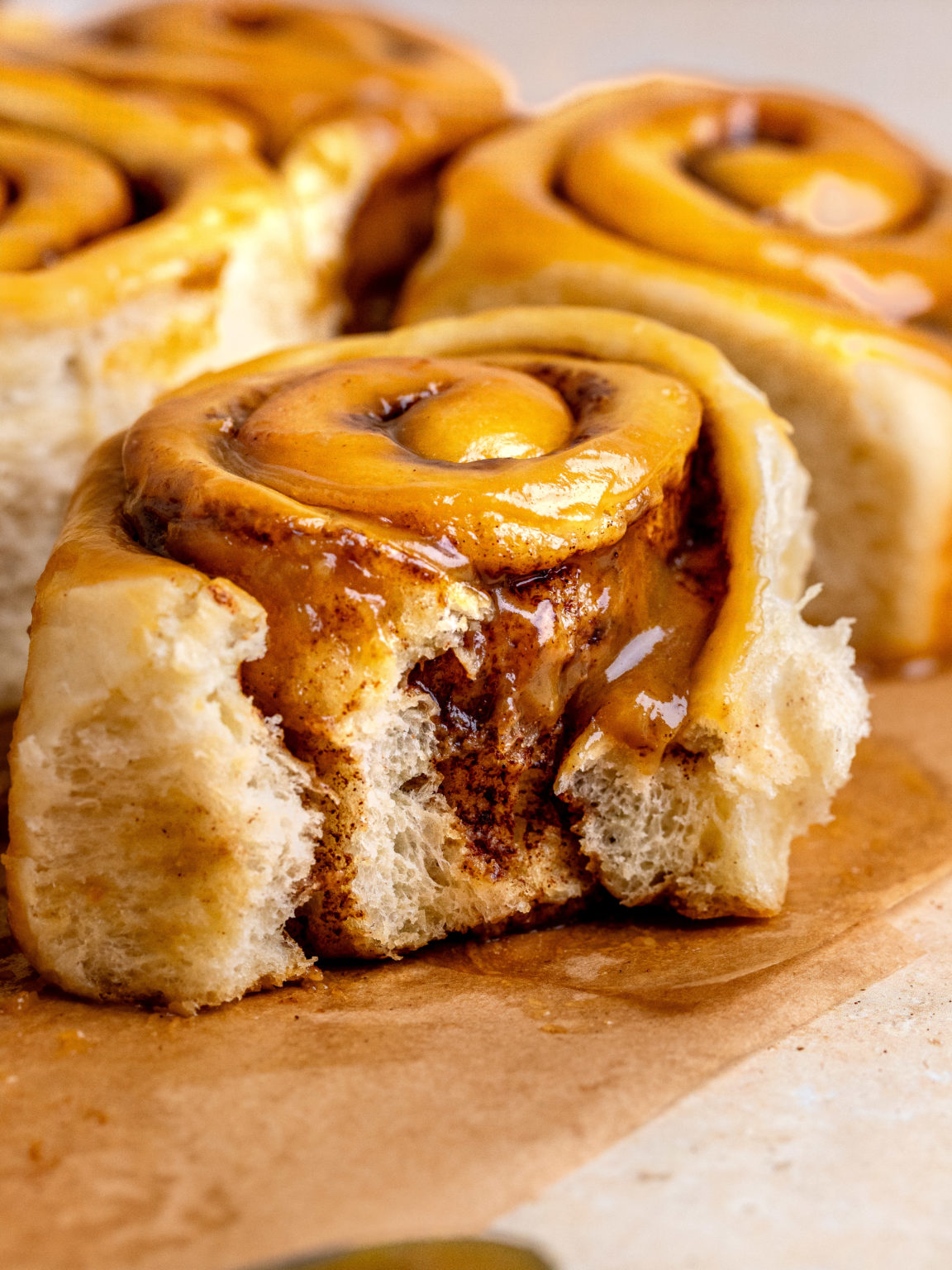 Caramel Cinnamon Rolls Julie Marie Eats