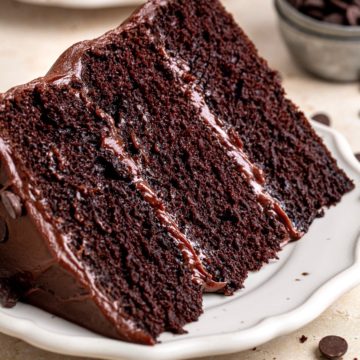 Chocolate Fudge Cake - Julie Marie Eats