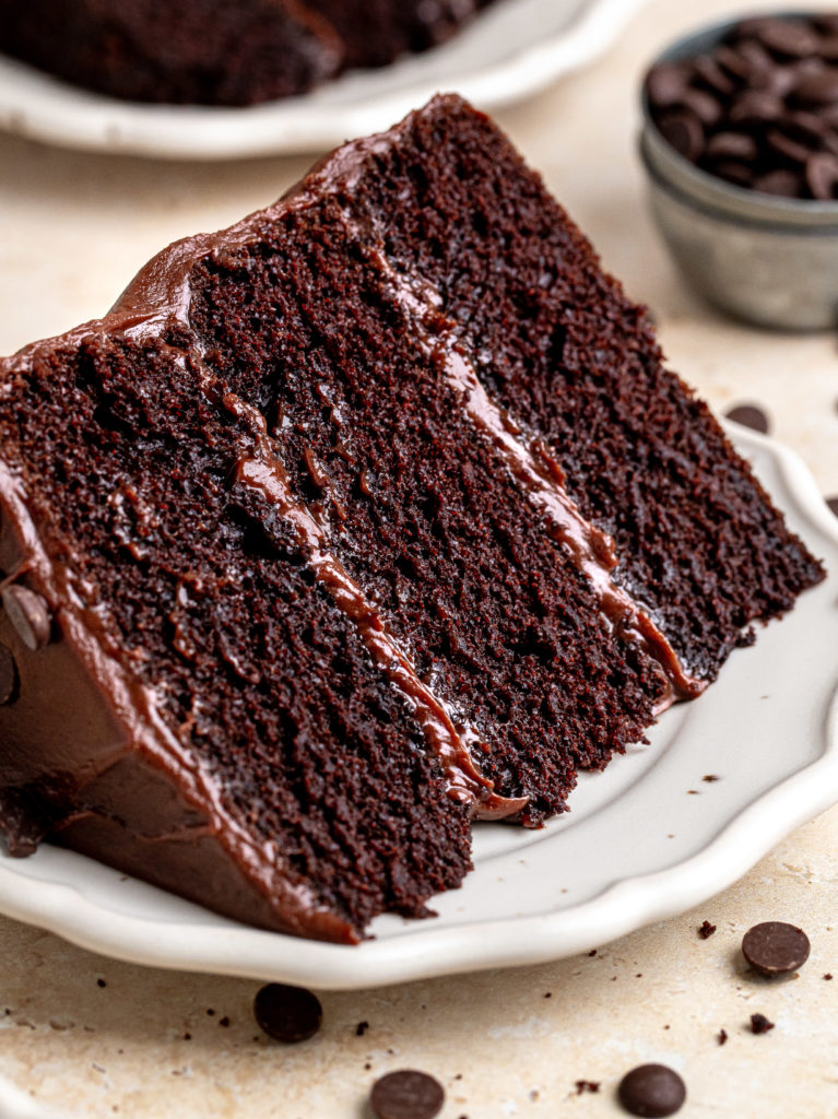 Chocolate Fudge Cake - Julie Marie Eats