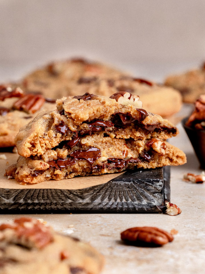 Chocolate Chip Pecan Cookies - Julie Marie Eats