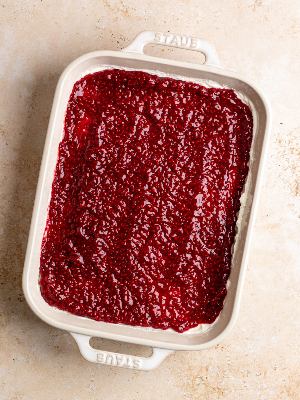 Fresh Raspberry Tiramisu - Julie Marie Eats