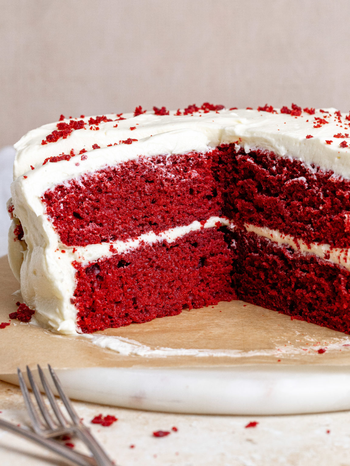 Best Red Velvet Cake - Julie Marie Eats