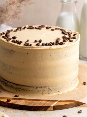 Coffee Chocolate Cake - Julie Marie Eats