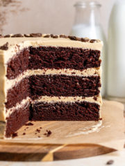 Coffee Chocolate Cake - Julie Marie Eats