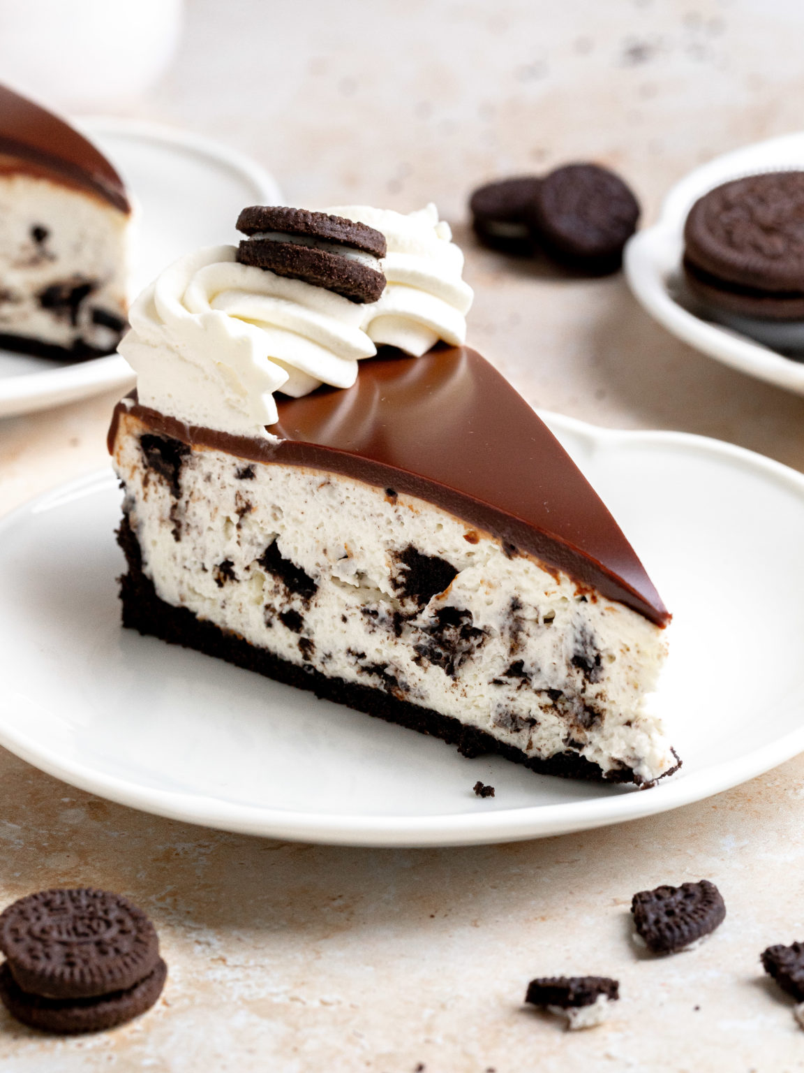 No-Bake Oreo Cheesecake - Julie Marie Eats