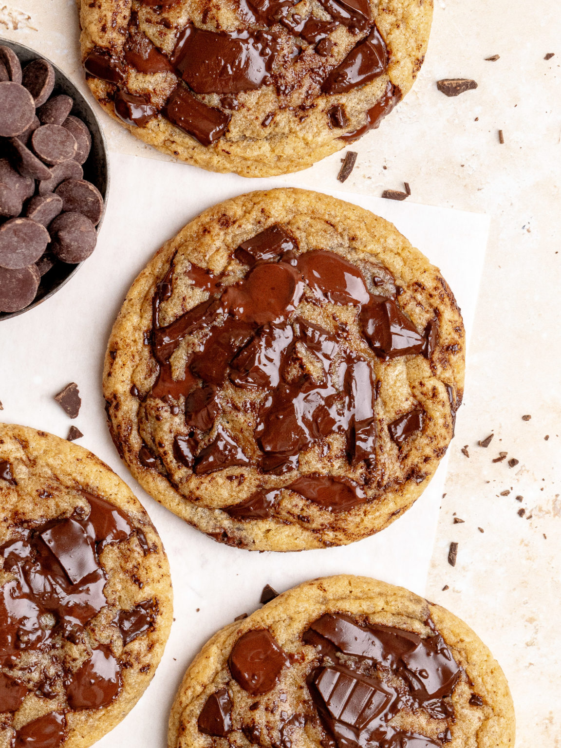 Classic Chocolate Chip Cookies - Julie Marie Eats