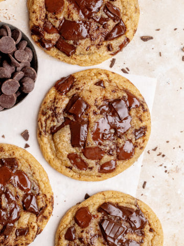 Classic Chocolate Chip Cookies - Julie Marie Eats