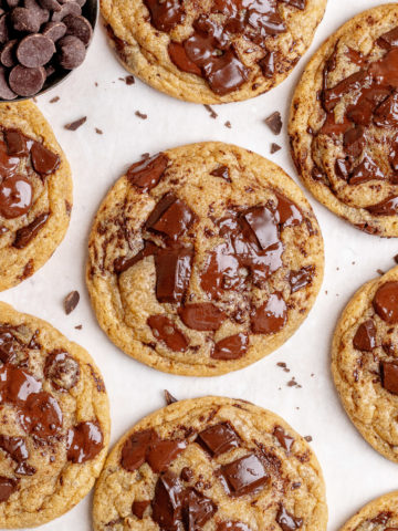 Classic Chocolate Chip Cookies - Julie Marie Eats