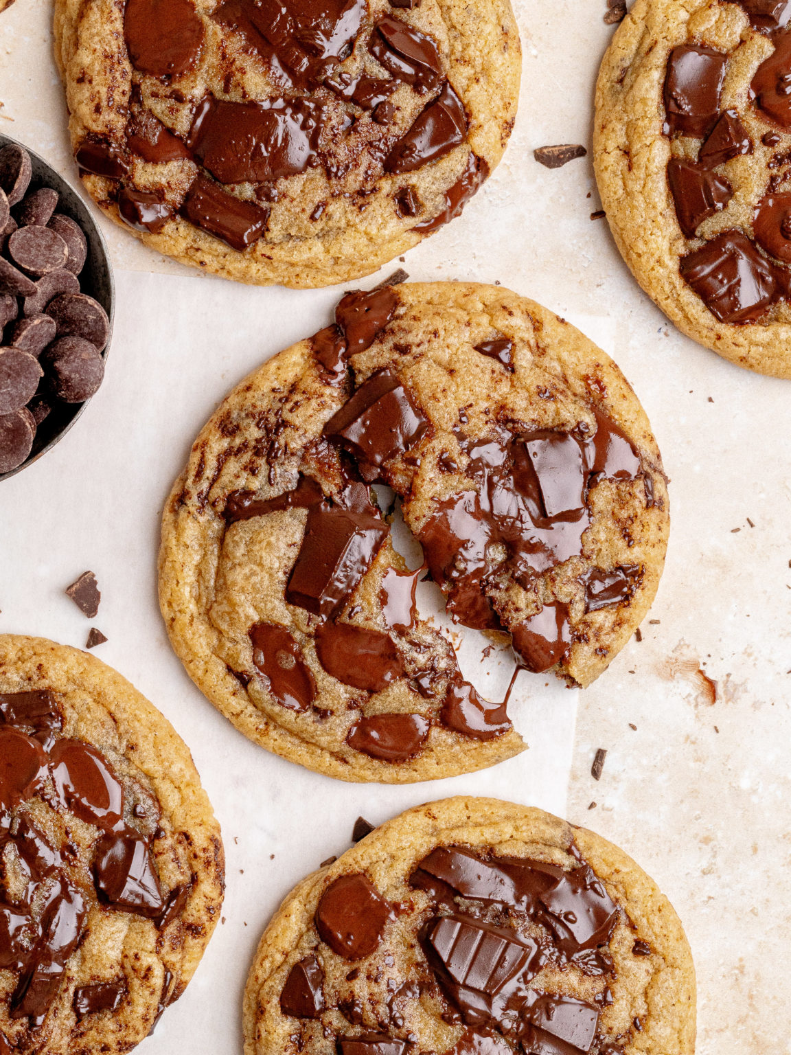 Classic Chocolate Chip Cookies - Julie Marie Eats
