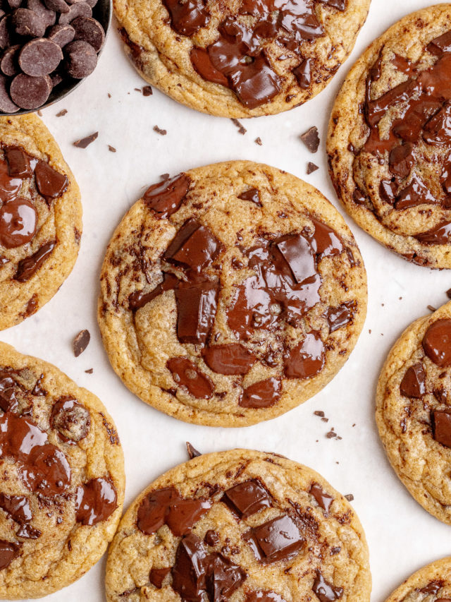 Classic Chocolate Chip Cookies - Julie Marie Eats
