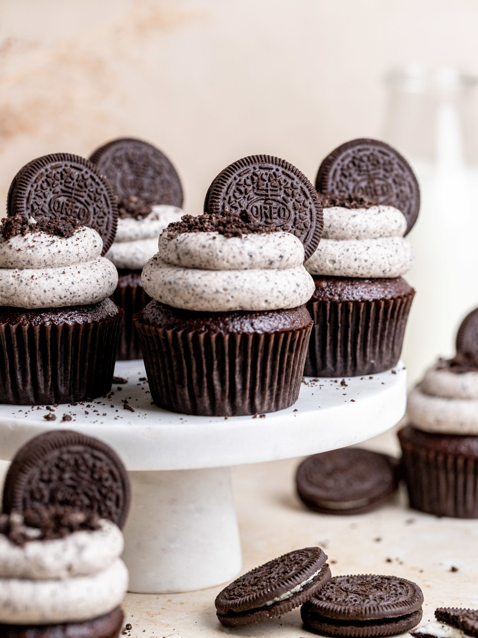 Oreo Cupcakes - Julie Marie Eats