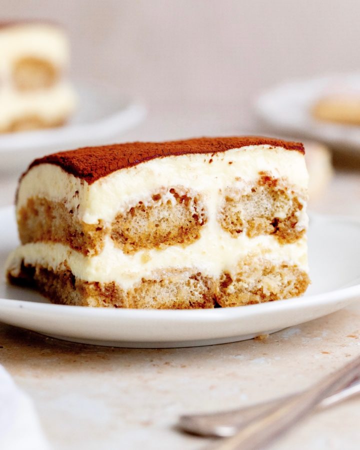 Fresh Raspberry Tiramisu - Julie Marie Eats