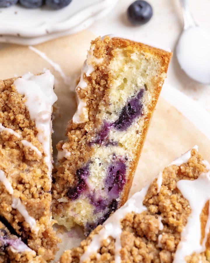 Blueberry Coffee Cake - Julie Marie Eats