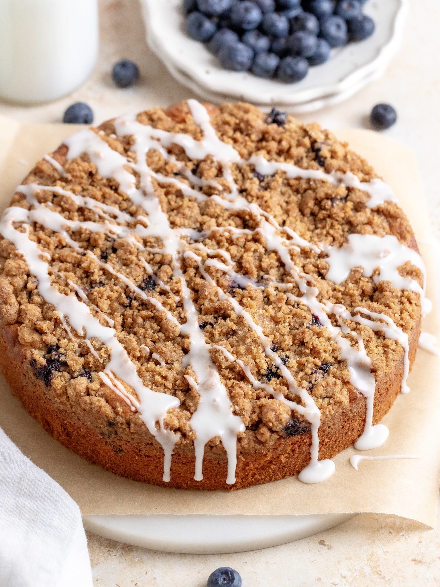 Blueberry Coffee Cake - Julie Marie Eats