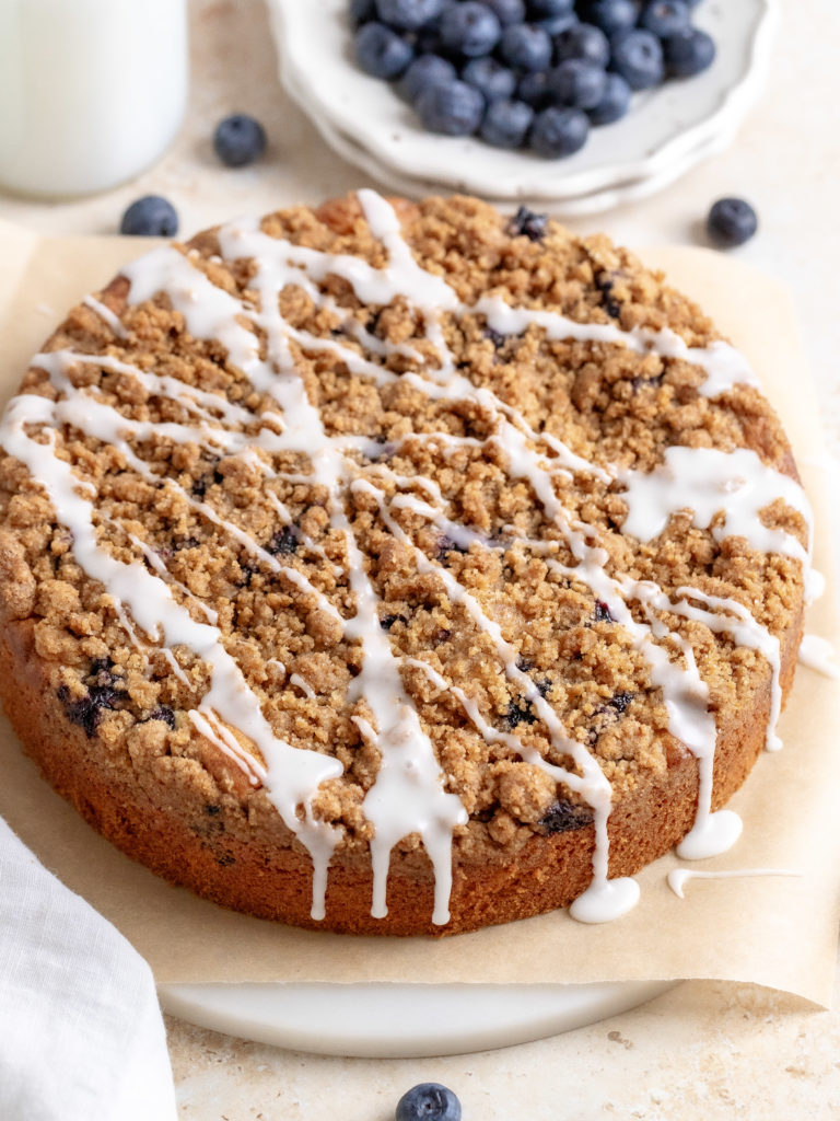 Blueberry Coffee Cake - Julie Marie Eats