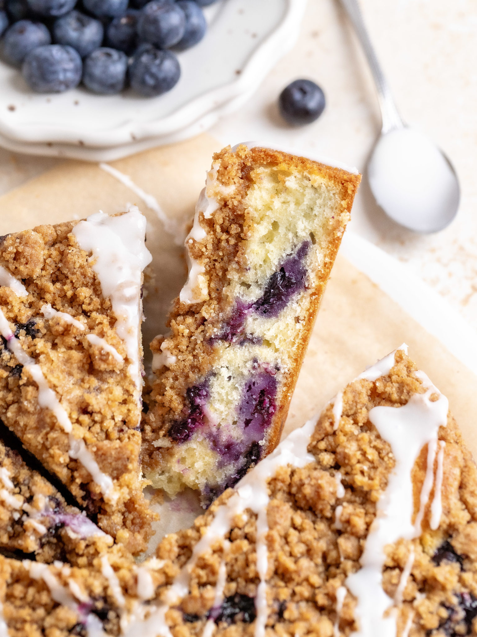 Blueberry Coffee Cake - Julie Marie Eats