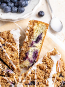Blueberry Coffee Cake - Julie Marie Eats