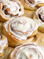 Giant Cinnamon Rolls (Soft, Gooey Tangzhong Milk Bread Rolls) - Julie