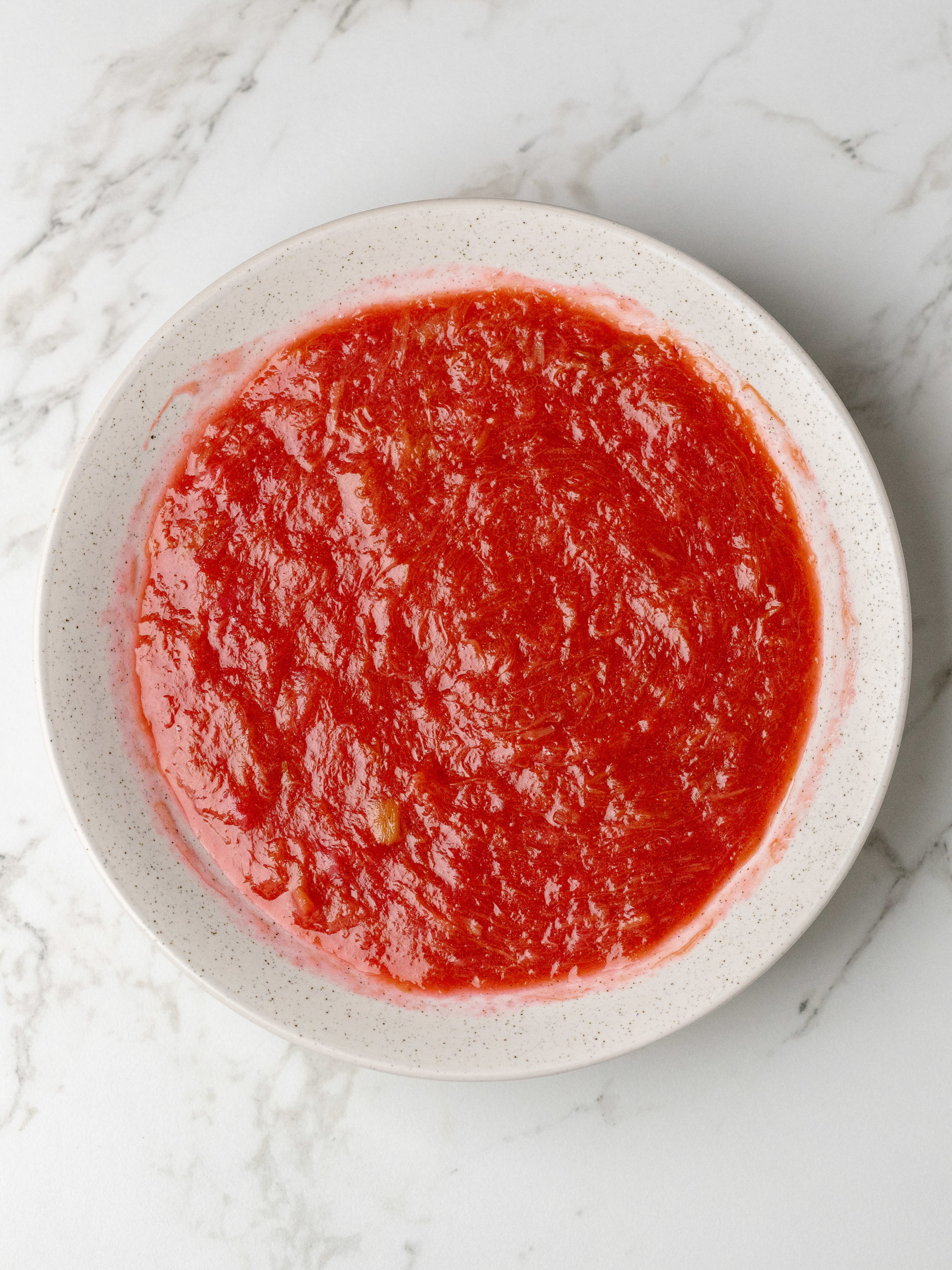 rhubarb compote